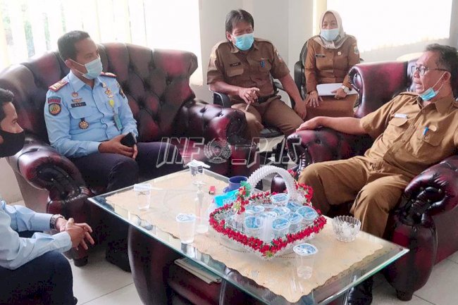 Penuhi Hak Belajar WBP, Lapas Rangkasbitung Sambangi Dinas Pendidikan
