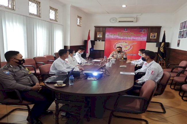 CPNS Kemenkumham Terus Digembleng Pembekalan