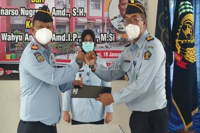 Ini Pesan Kadivpas DIY bagi Kabapas Wonosari yang Baru