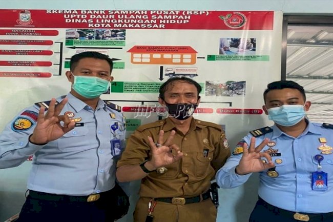 Rutan Makassar Sukses Kelola Sampah Jadi Rupiah