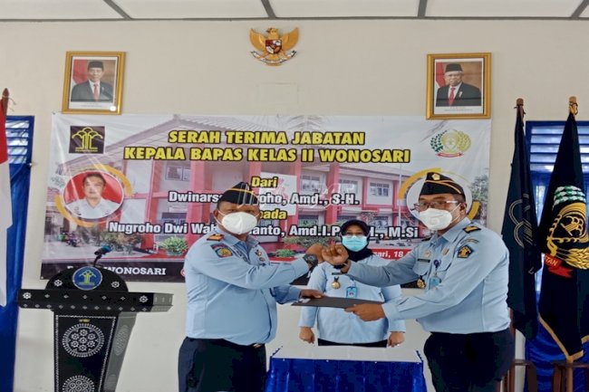 Nugroho Dwi Wahyu Ananto Resmi Pimpin Bapas Wonosari