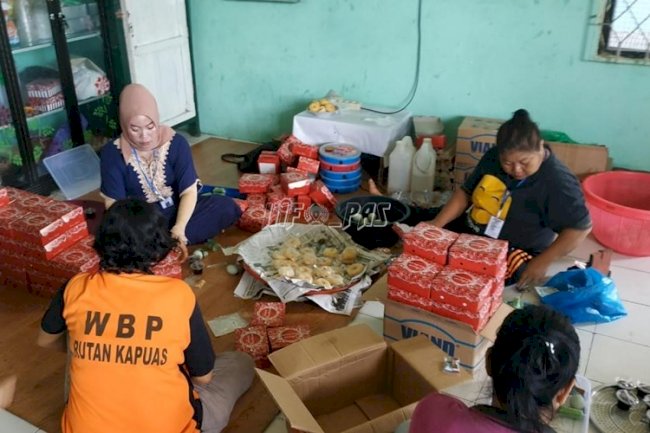 Rutan Kuala Kapuas Fasilitasi Keterampilan Tata Boga WBP Perempuan