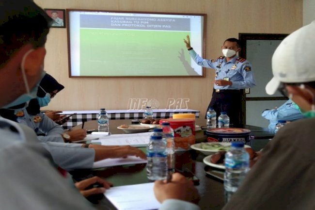 Karupbasan Cirebon Ajak Jajaran Humas Lebih Sosialisasikan Rupbasan