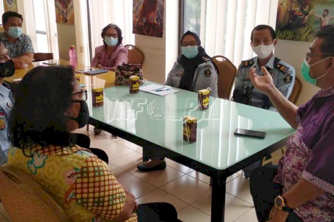 Gerak Awal Tahun Bapas Jakpus Kolaborasi dengan Yayasan Mahainim