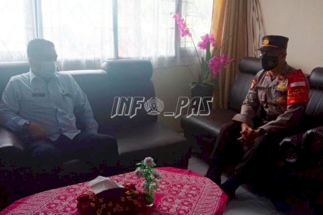 Silaturahmi, Karutan Buntok Terima Kunjungan Kapolsek Dusun Selatan