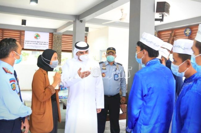 Kunjungi LPKA Jakarta, Wakil Duta Besar UAE untuk Indonesia Terkesima