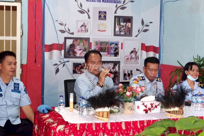Ini Pesan Kakanwil & Kadivpas Papua Barat Kala Sambangi Lapas Manokwari