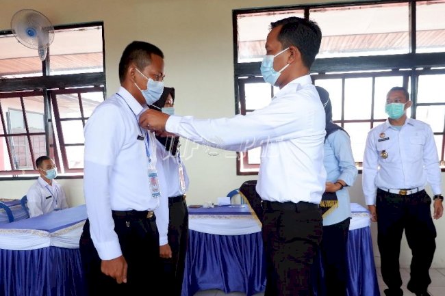 Lepas Tanda Peserta, Kalapas Sampit Resmi Tutup Orientasi CPNS