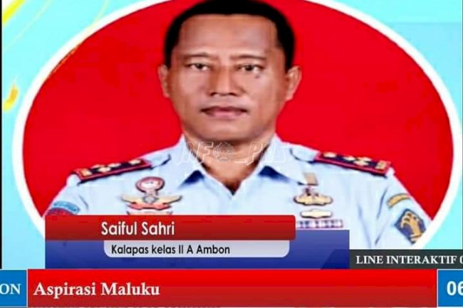Dialog Interaktif, Kalapas Ambon Minta Masyarakat Dukung Pemberantasan Narkoba