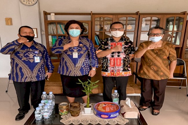 Kerja Sama Layanan Perpustakaan,  LPKA Ambon Gandeng DISPUPIP