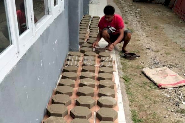 Paving Blok WBP Rutan Kuala Kapuas Siap Bersaing di Pasar