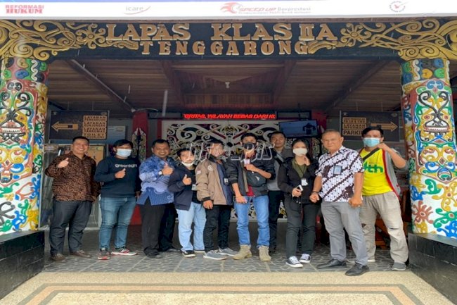 Lapas Tenggarong Bangun Sinergi & Komunikasi dengan Jaringan Media