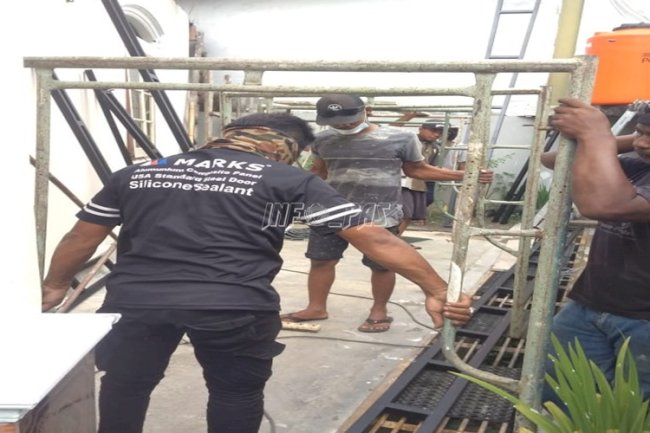  Purnabakti Bapas Wonosari Bantu Renovasi Musala Libasuttaqwa