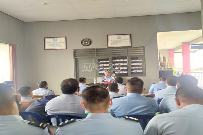 Kalapas Tenggarong Tegaskan Pentingnya 3 Kunci Pemasyarakatan Maju