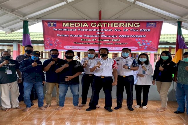 Rutan Kuala Kapuas Gelar Media Gathering bersama Media dan Kominfo 