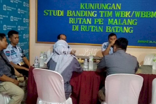 Raih WBK, Rutan Batang Jadi Obyek Studi Tiru Rutan Pemalang