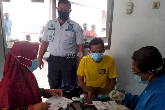 Tamping Dapur Rutan Batang Wajib Jalani Tes Kesehatan Rutin