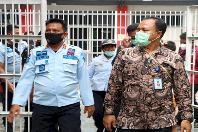 Kakanwil & Kadivpas Papua Barat Kunjungi Lapas Fakfak