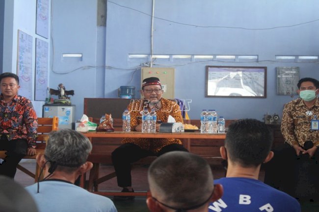 Ini Pesan Kalapas bagi WBP di Bengkel Kerja Lapas Cilegon