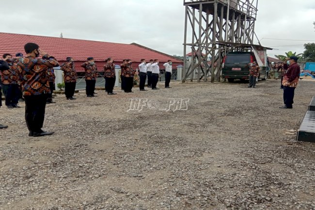 Kalapas Ajak Jajaran Lapas Muara Teweh Sukseskan P4GN