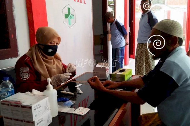 50 Tahanan Rutan Banda Aceh Jalani Screening Kesehatan