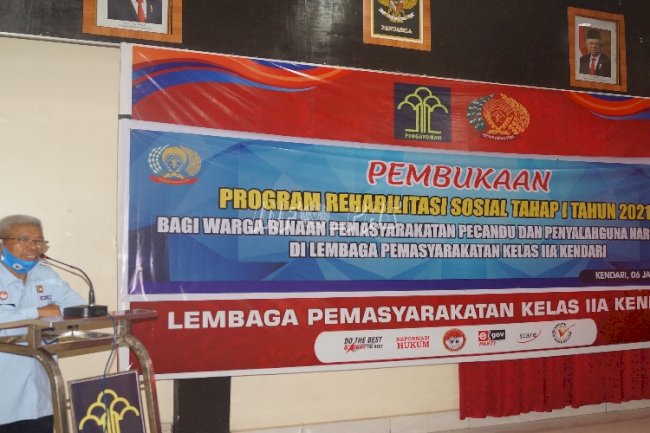 Kadivpas Sultra: Rehabilitasi Sosial bagi WBP Bernilai Edukasi Tinggi