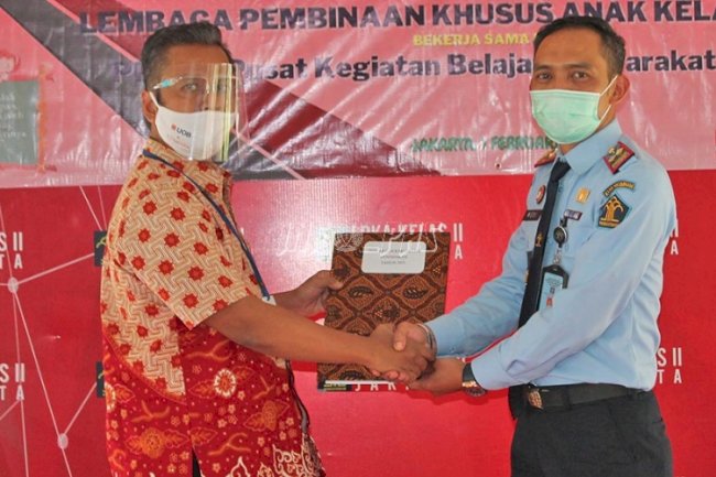 LPKA Jakarta Sepakati PKS Pendidikan & Keterampilan Anak dengan PKBM Hasanah