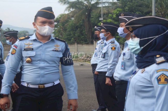 Lapas Cilegon Sidak Kerapian Pakaian Dinas & Atribut Petugas