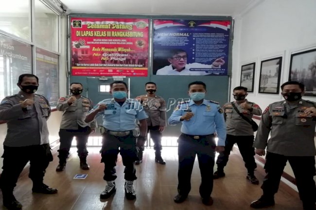 Lapas Rangkasbitung Perkuat Sinergi dengan Sat. Binmas Polres Lebak