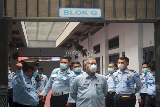 Kakanwil Banten Tinjau Blok Rehabilitasi & Poliklinik Lapas Cilegon