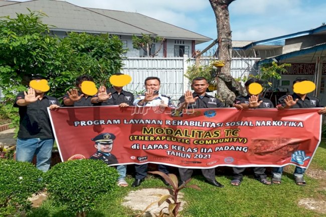 Wujudkan Bersinar, Lapas Padang Bentuk Agen Pemulihan 