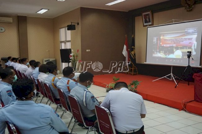 Kalapas Narkotika Jakarta Dukung Pembinaan Mental & Etos Kerja Petugas
