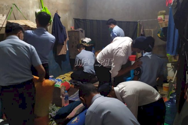 Berantas Narkoba, Lapas Narkotika Karang Intan Razia Rutin