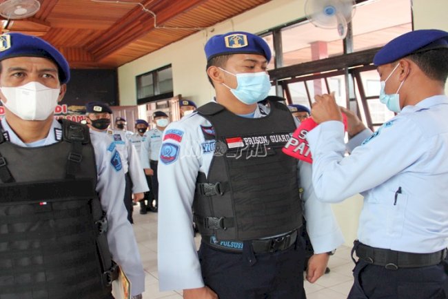 Cegah Gangguan Kamtib, Satops Patnal PAS Kalteng Dikukuhkan