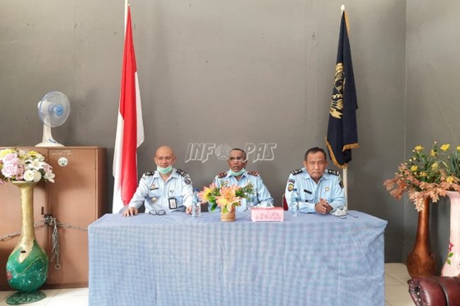 Kunjungi Lapas Saparua, Ini Pesan Kadivpas Maluku
