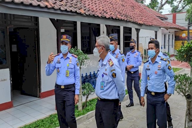 Kakanwil Kemenkumham Banten Sambangi Lapas Rangkasbitung