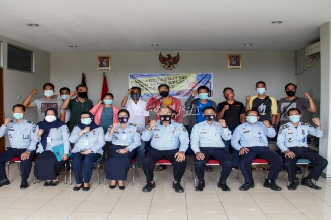 Bapas Jakarta Pusat Rampungkan Kegiatan Pascarehabilitasi Klien