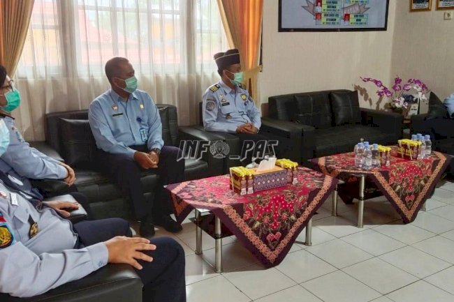 Jelang Deklarasi Kinerja, Sejumlah UPT Kalteng Sambangi Lapas Sampit
