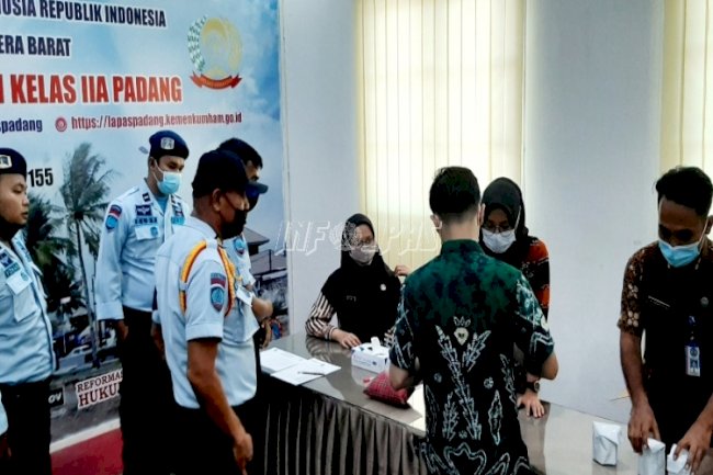 114 Petugas Lapas Padang Dites Urin Mendadak, Hasilnya?
