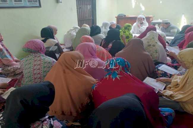 WBP Lapas Sampit Rutin Ngaji, Petugas Kesehatan Dampingi Rapid Test