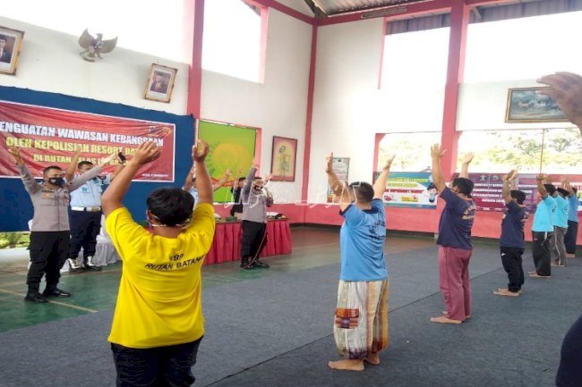 WBP & Petugas Rutan Batang Dapat Penguatan dari Polres Batang