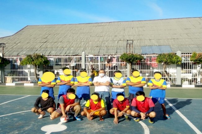 Sukseskan Pembinaan, Lapas Padang Gelar Turnamen Futsal