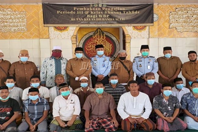 Rutan Banda Aceh Buka Kelas Tahfiz Al-Qur’an