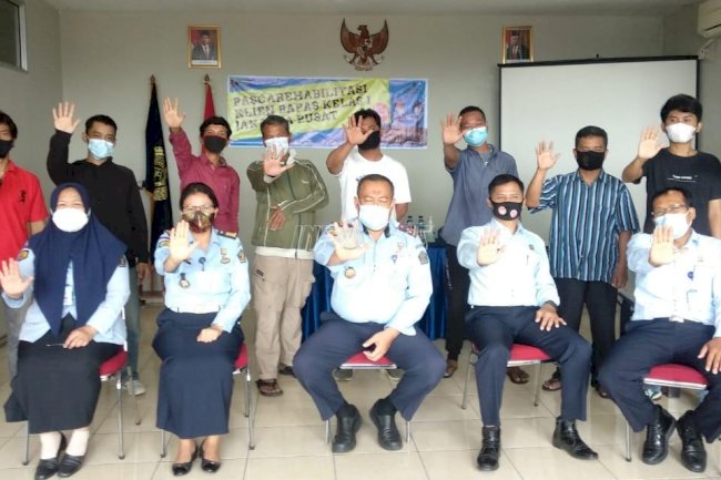 10 Klien Bapas Jakpus Ikuti Kegiatan Pascarehabilitasi Tahap II