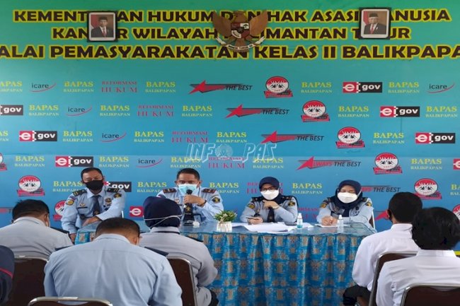 Bangun ZI, Bapas Balikpapan Bentuk Tim Pokja