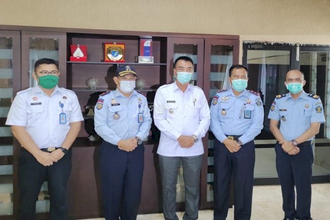 Persiapan Deklarasi Janji Kinerja, Kabapas & Kalapas Muara Teweh Menghadap ke Wakil Bupati