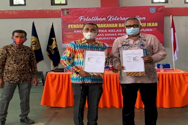 LPKA Martapura - Dinas Perikanan Gelar Pelatihan Pengolahan Makanan