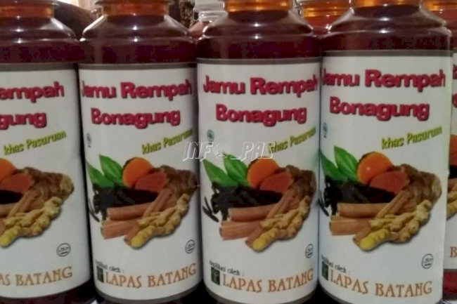 Jamu Rempah Bonagung Rutan Batang Didaftarkan PIRT