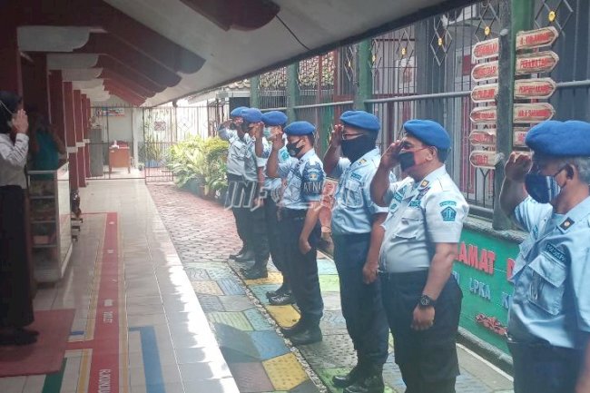 Cegah Gangguan Kamtib, Satops Patnal LPKA Kutoarjo Dikukuhkan