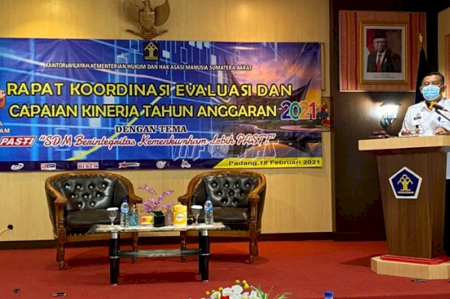 Lapas Padang Janjikan Kinerja & Ukir Prestasi Tahun 2021